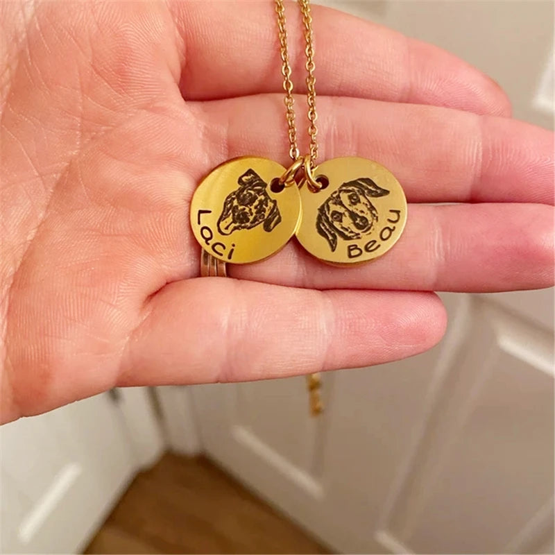 Custom Pet Name Necklace