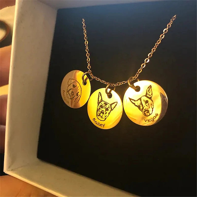Custom Pet Name Necklace