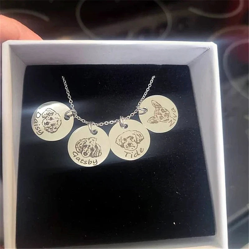 Custom Pet Name Necklace