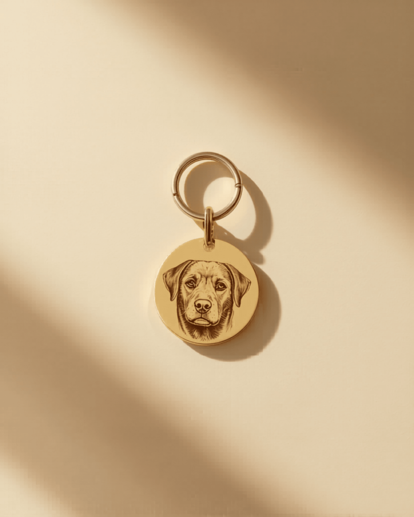 Custom Pet Portrait Keychain - PawVibe