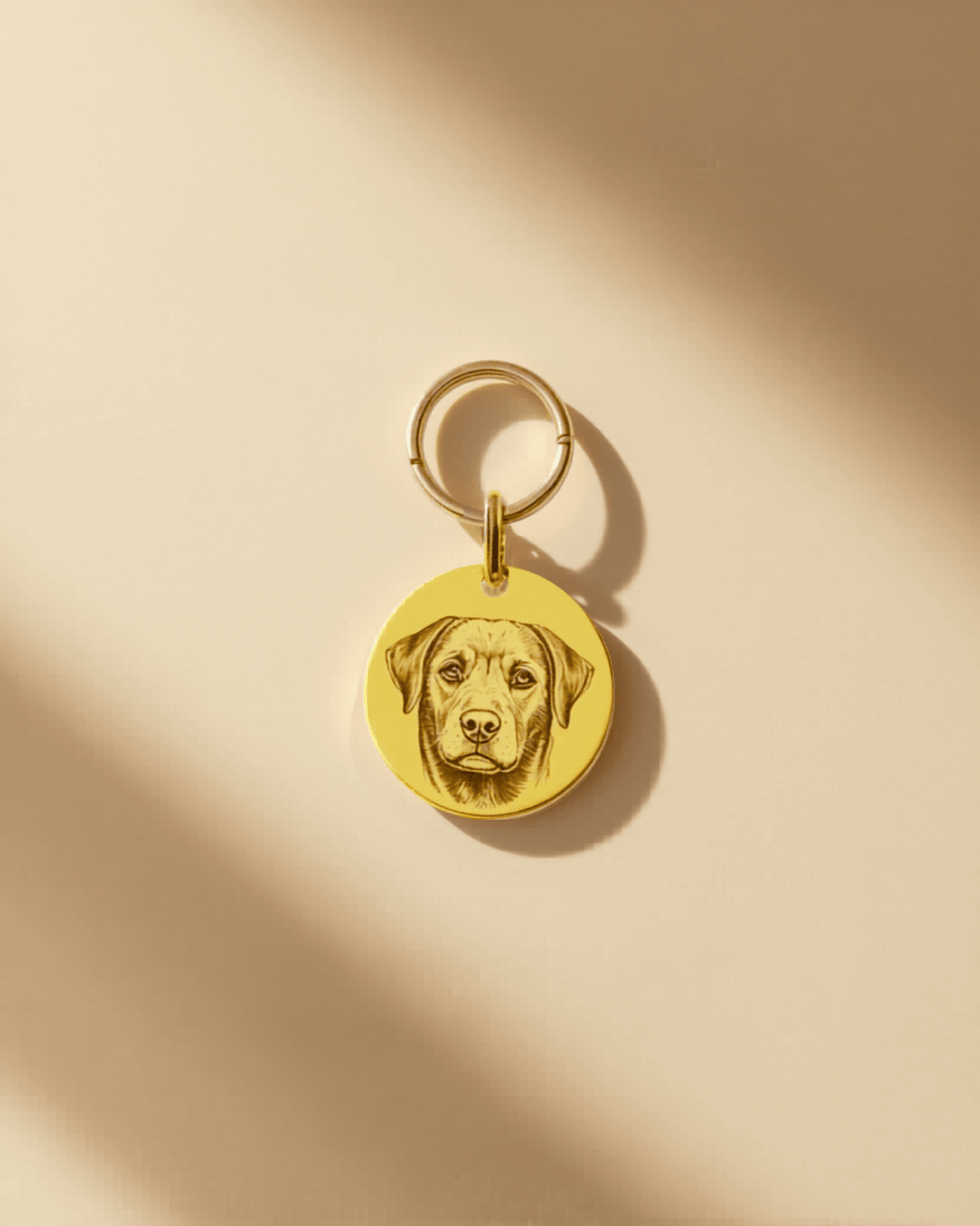 Custom Pet Portrait Keychain - PawVibe