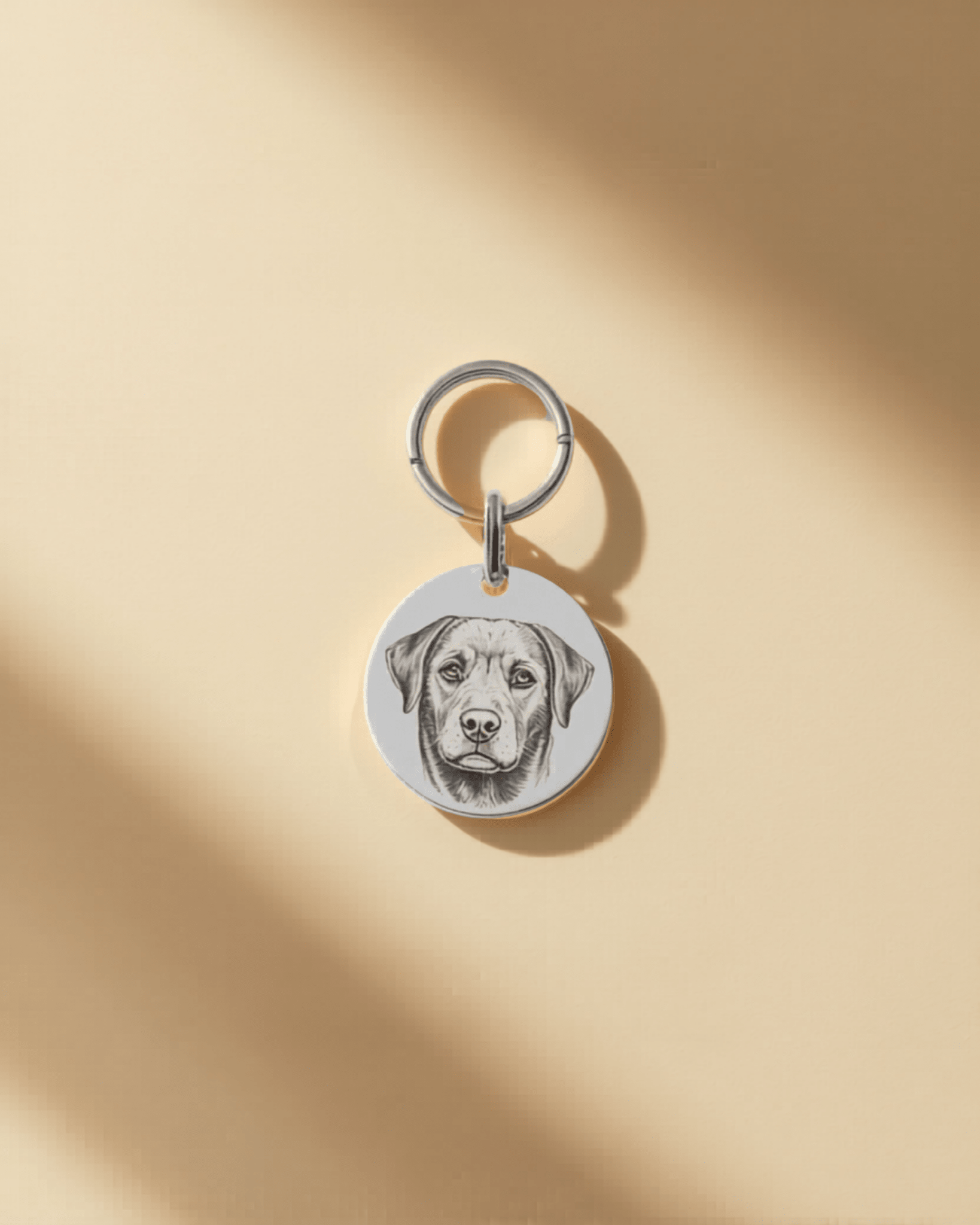 Custom Pet Portrait Keychain - PawVibe